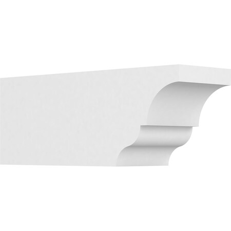 Ekena Millwork Standard Asheboro Architectural Grade PVC Rafter Tail, 5"W X 6"H X 16"L RFTP05X06X16ASH